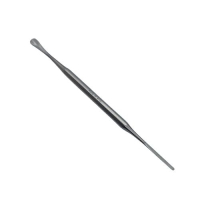 Spatule inox 14,5 cm – Double embout pour mélange et application